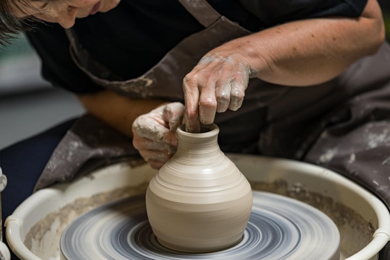 Hand-Painted Plant Pots